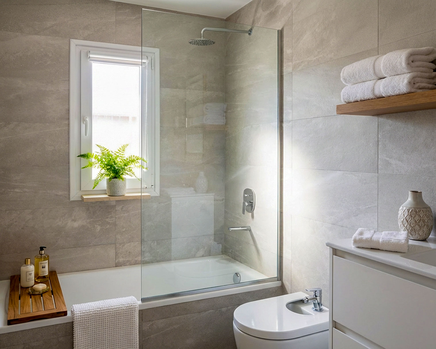 Mamparas de baño de Paño fijo Di Lello Caballito | Belgrano